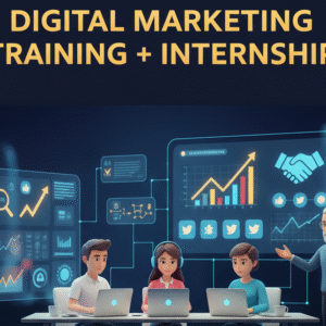 digital marketing training+ internship